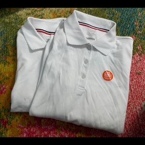 Girls’ White Polo Uniform Shirt Bundle